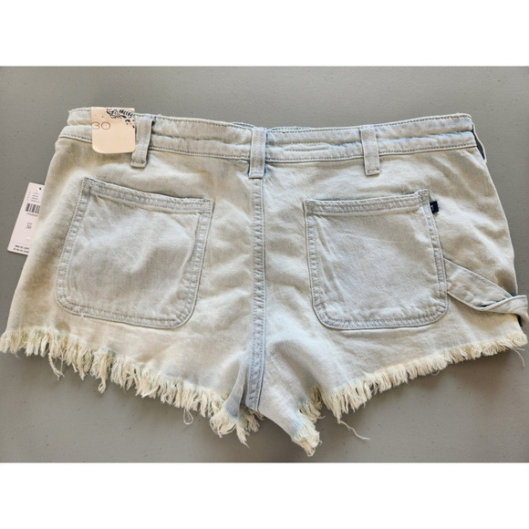 NWT Anthropologie x Pilcro Denim Shortie Five-Pocket Shorts Size 30 - Picture 12 of 14
